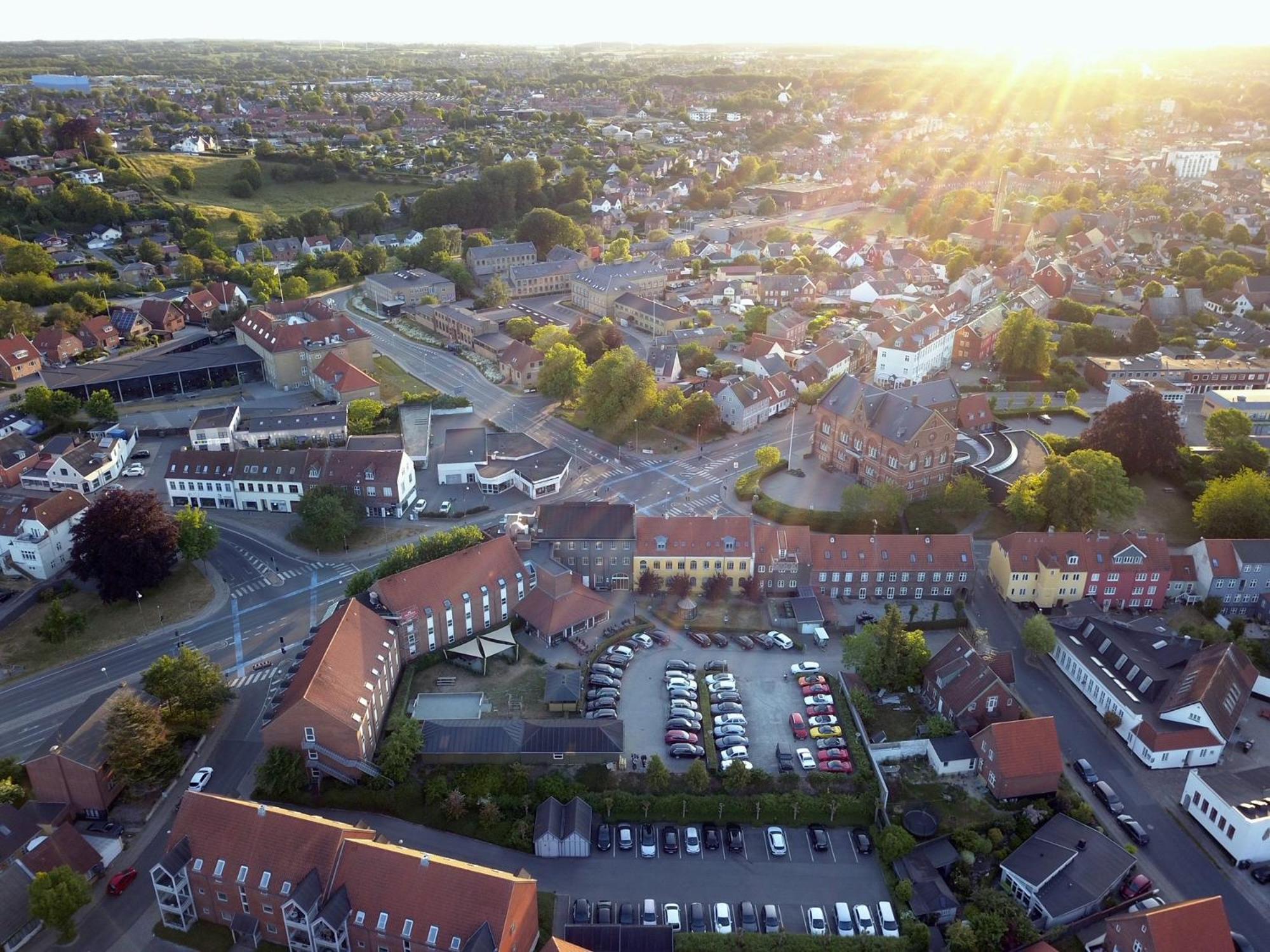 Stoberiet Pansiyon Svendborg Dış mekan fotoğraf Aerial view